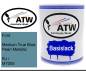 Preview: Ford, Medium True Blue Pearl Metallic, RJ / M7055: 1L Lackdose, von ATW Autoteile West.